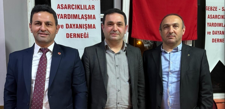 MHP Gebze İlçe Başkanı Ali YALSIZ ve Yönetimi, Asarcıklılar Derneği’ni Ziyaret Etti