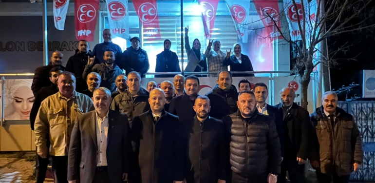 (MHP)  Teşkilatı, 31 Mart Yerel Seçimleri için çalışmalarını aralıksız sürdürüyor.