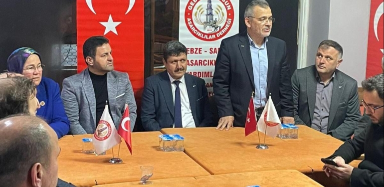 Gebze Yeniden Refah Partisi, Asarcıklılar Derneği’ni Ziyaret Etti
