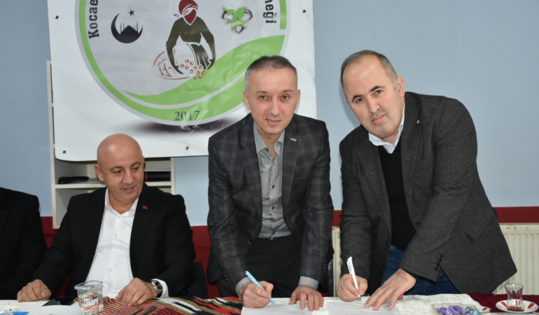 Yağlıdere Oruçbeyliler Derneği ve Güce Tevekli mahallesi Derneği Kardeş Dernek Oldu