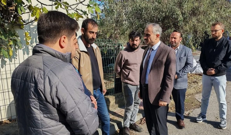 Başkan Bünyamin Çiftçi’den Yangın Faciası Sonrası Acılı Aileye Ziyaret