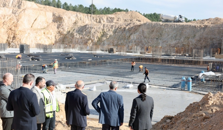 Çiftçi, “Bir şehrin hayali yükseliyor”