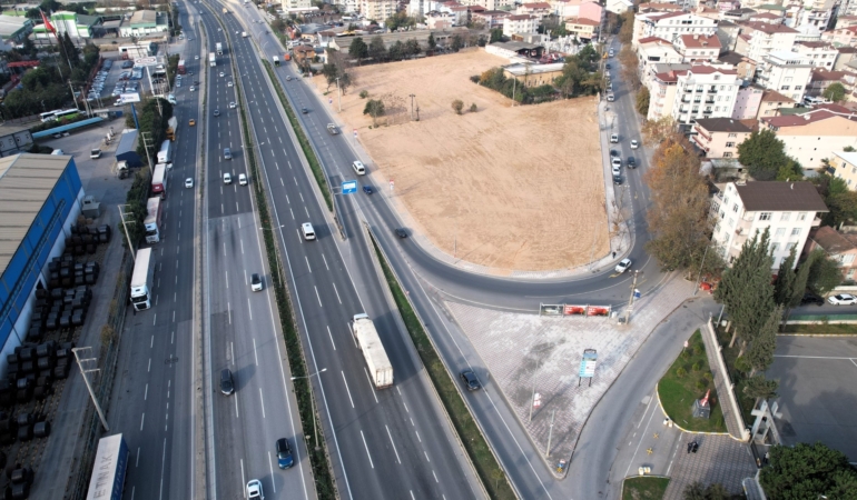 Gebze Eski Hal Kavşağı hizmete girdi