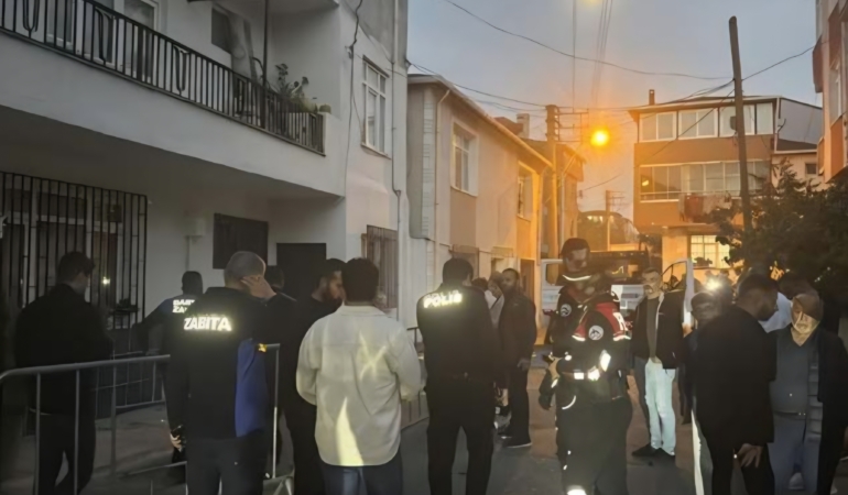 Darıca’da kolonları çatlayan bina boşaltıldı