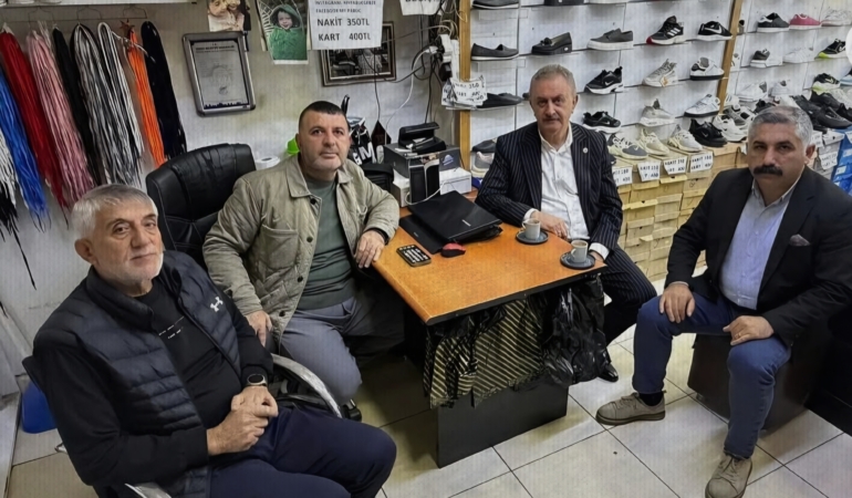 CHP’li Çiler, Mevlana Mahallesi’nde Esnafla Görüştü