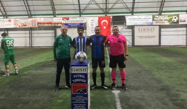 GOSB 2025 Futbol Turnuvasında Finalistler Belli Oldu: Simens – Özmer kapışacak!