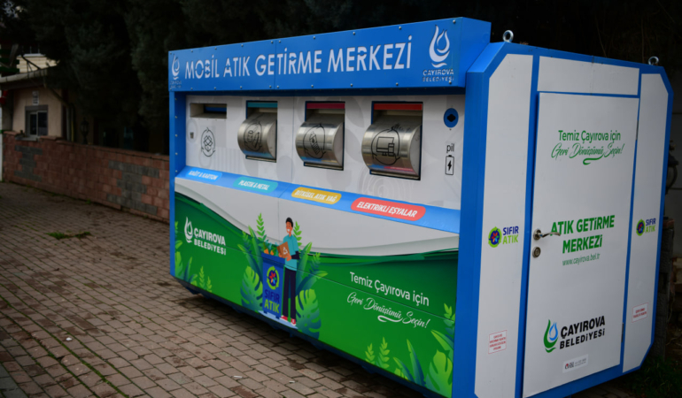 Çayırova’da 4 yeni noktaya atık getirme merkezi