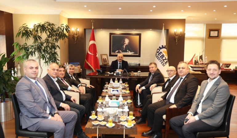 Gebze Belediye Başkanı Büyükgöz, Shumen Belediye Başkanı Kristov’u Ağırladı