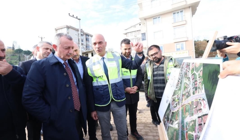 Büyükakın, Eskihisar Kavşağı’nda son durumu inceledi