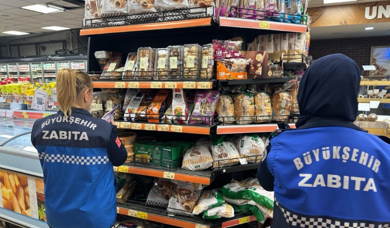 Zabıtadan yılbaşı öncesi yoğun denetim