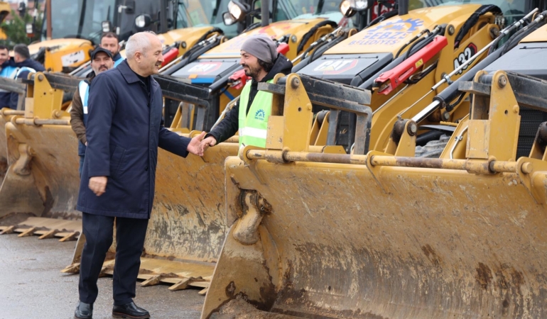 Gebze Belediyesi Karla Mücadelede Teyakkuzda