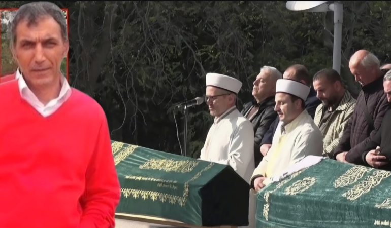 7 İşçinin Can Verdiği Parfum dolum tesis Sahibinin Cenazesi Toprağa Verildi