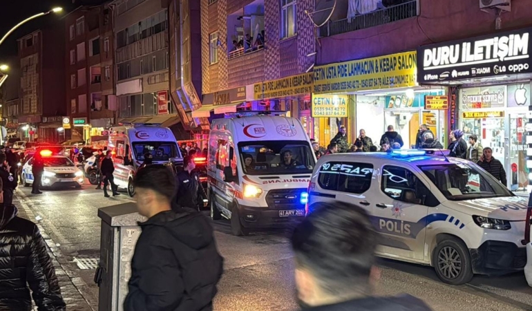 Kocaeli’de silahlı saldırı: 2 yaralı