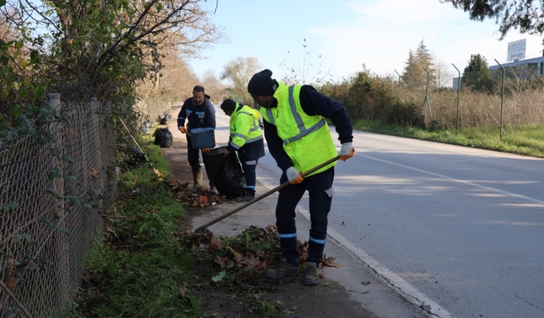 Kocaeli Büyükşehir’den dip bucak temizlik