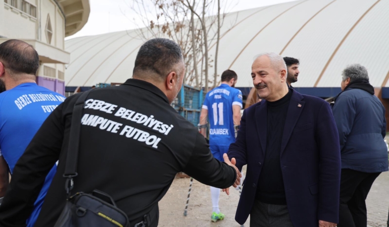 Gebze Belediyesi Ampute Futbol’dan Bir Galibiyet Daha
